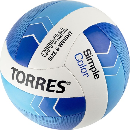 Купить Мяч волейбольный Torres Simple Color любительский р.5 в Миллерове 